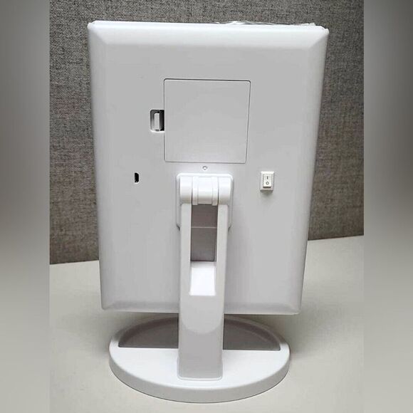 Makeup-Mirror001 21 LED Rotating Vanity Mirror with Lights - White - Picture 4 of 6